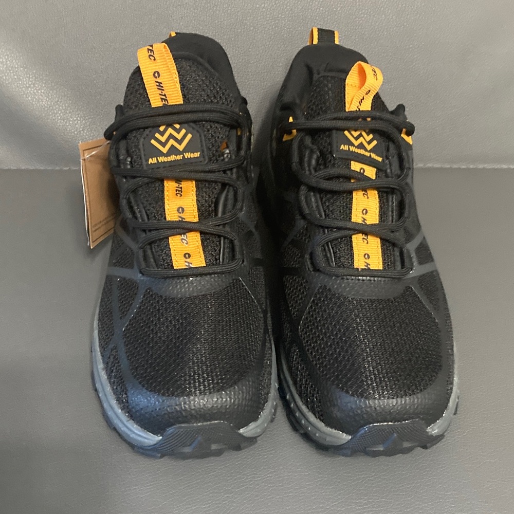 Hi-Tec Ortholite Black/Orange womens 8.5 - Picture 3 of 7